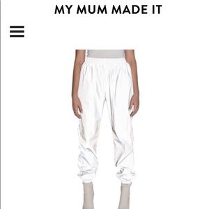 Silver Reflective sweatpants